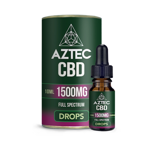 CBD オイル／5%（500mg）アステカ CBD オイルドロップス 10ml / AZTEC